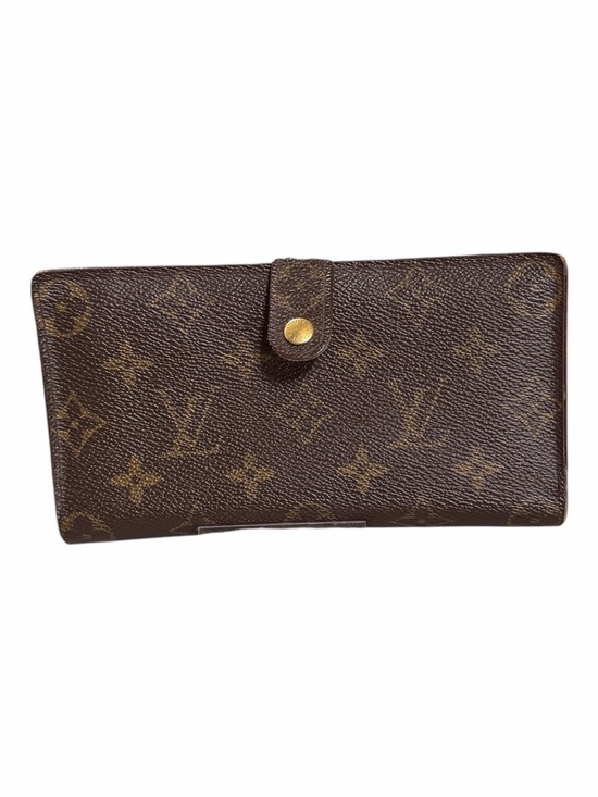 Louis Vuitton MonogramBifold Wallet French Kiss-Lock 8 Card Slots